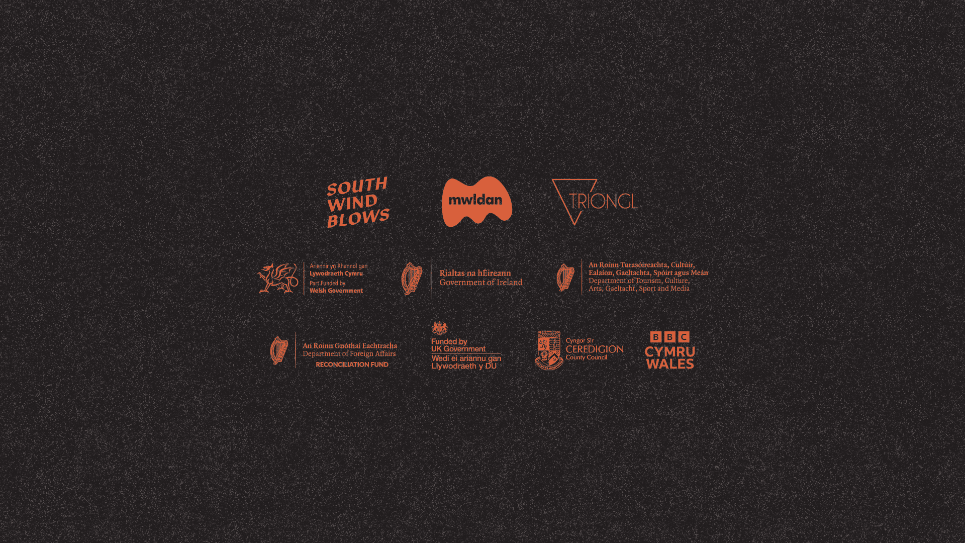 Other Voices 2025 Funders logoboard
